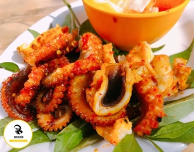 Bạch Tuột Nướng Muối Ớt