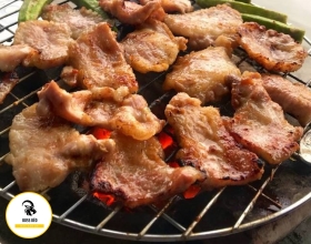Vú Dê Nướng Chao