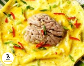 Óc Dê Chiên Trứng