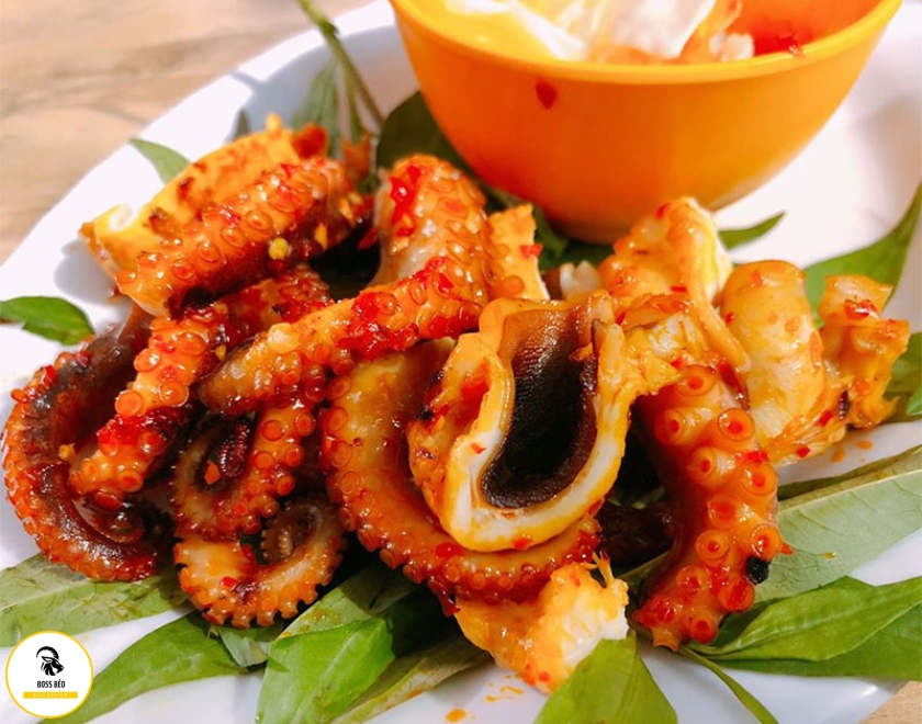 Bạch Tuột Nướng Muối Ớt
