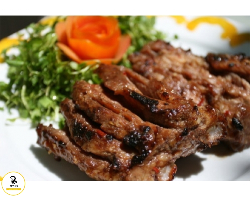 Sườn Dê Nướng Muối Ớt