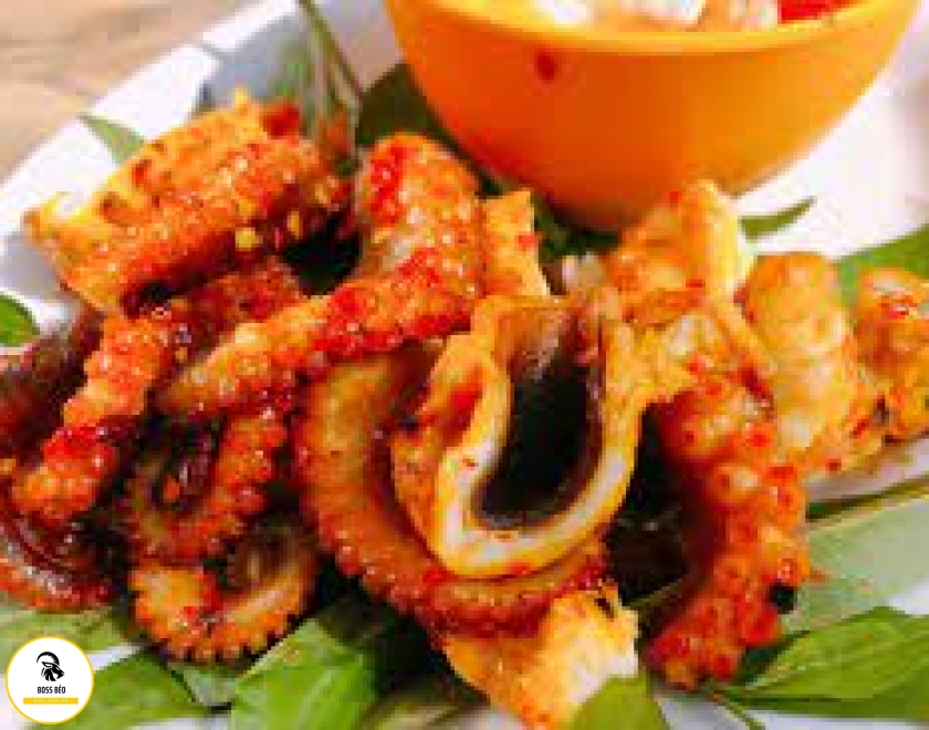 Bạch Tuột Nướng SaTe