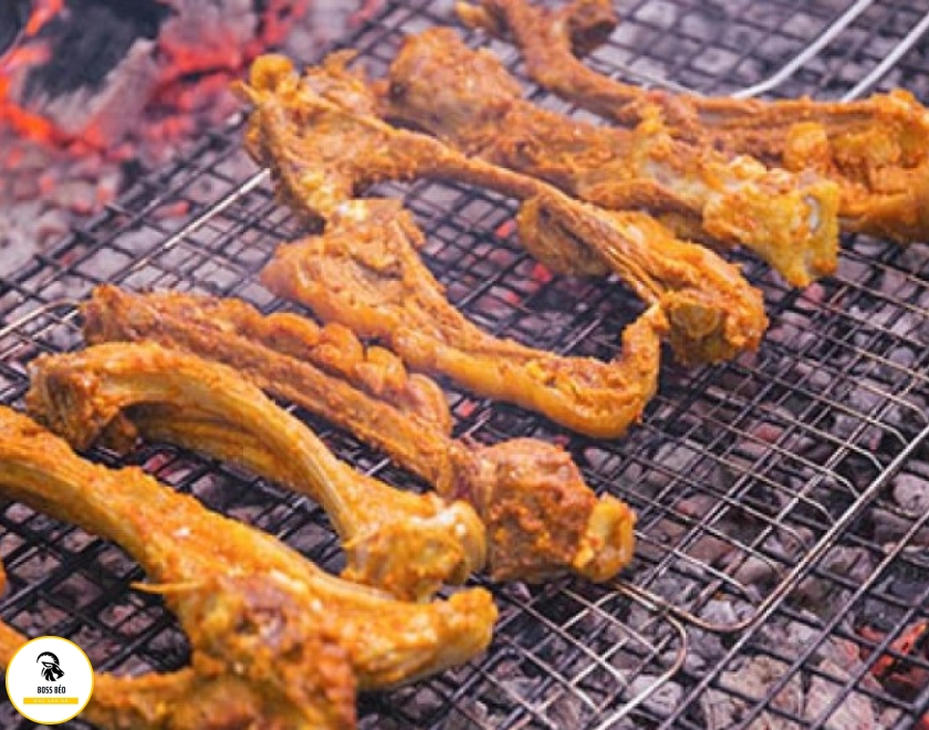 Sườn Dê Nướng Mọi